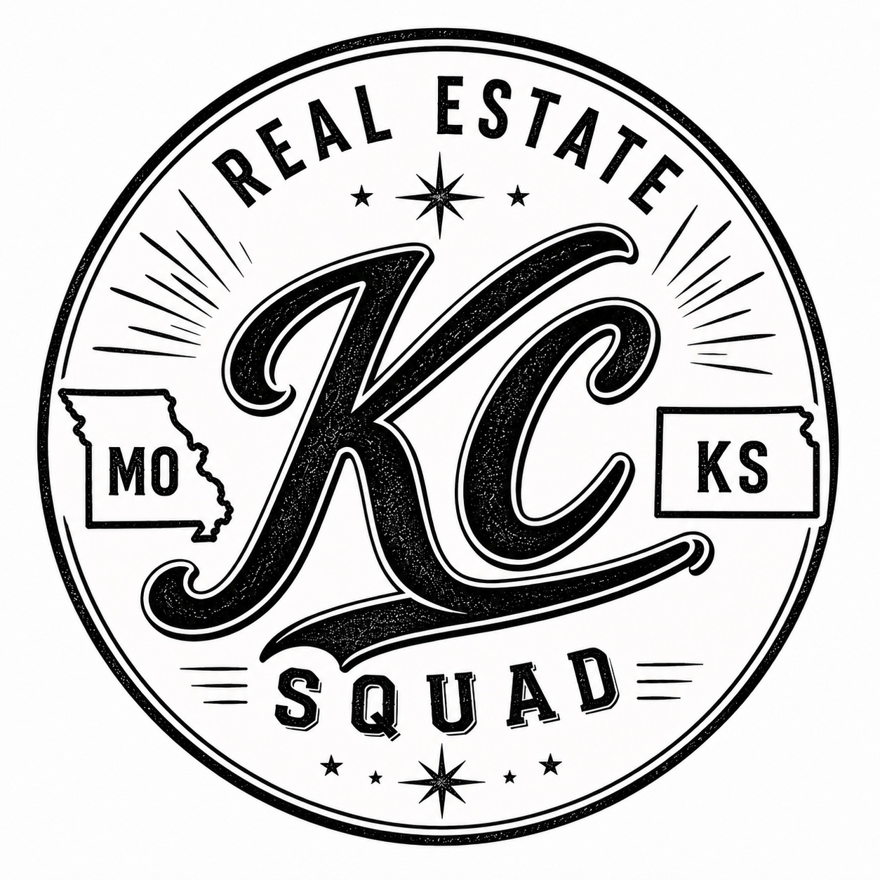 KC Real Estate Squad badge logo